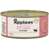 Image de 6x70g Applaws, filet de thon & crevettes - Pâtée pour chat
