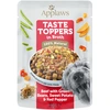 Image de 12x85g Applaws Taste Toppers en bouillon boeuf, haricots verts - Pâtée pour chien