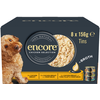 Image de 8x156g Encore en bouillon lot mixte sélection de poulet (3 variétés) nourriture humide pour chien