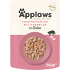Image de 16x70g thon, crevettes en gelée sachets - Applaws - Nourriture pour Chat