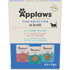 Image de 6x70g Pouch au bouillon sélection du poisson (3 variétés) Applaws nourriture humide pour chat