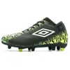 Image de Chaussures Football Noir/Jaune GarÃ§on Umbro Form Net - 35