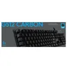 Image de Logitech Gaming G512 - Clavier - backlit - USB - QWERTZ - Allemand - commutateur : GX Brown Tactile - carbone