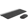 Image de Logitech Slim Wireless Combo MK470 - Ensemble clavier et souris - sans fil - 2.4 GHz - QWERTY - R.-U. - graphite
