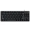 Image de Logitech G G413 TKL SE - Clavier - rétro-éclairé - USB - QWERTY - Nordique (Danois/Finnois/Norvégien/Suédois) - commutateur : Tactile - noir - pour Windows 10; 11; Logitech G G502; Microsoft Get Genuine Kit for Windows 11