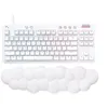 Image de Logitech G G713 - Clavier - sans clé - backlit - USB - QWERTY - International US - commutateur : Linear - blanc