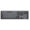 Image de Logitech Master Series MX Mechanical - Clavier - rétroéclairé - sans fil - Bluetooth LE - QWERTY - International US - commutateur : Clicky - graphite