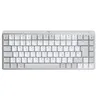 Image de Logitech Master Series MX Mechanical Mini for Mac - Clavier - rétroéclairé - sans fil - Bluetooth LE - QWERTY - R.-U. - commutateur : Tactile Silencieux - gris pâle