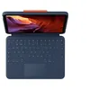 Image de Logitech Rugged Combo 4 Touch - Clavier et étui - avec trackpad - Apple Smart connector - QWERTY - R.-U. - bleu classique - pour Apple 10.9-inch iPad (10ème génération)