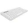 Image de Clavier sans fil Bluetooth Azerty Français Logitech Pebble Keys 2 K380s Blanc