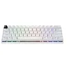 Image de Logitech PRO X 60 - Clavier - 60% - TKL - backlit - sans fil - 2.4 GHz, Bluetooth - QWERTY - Pan Nordic - blanc