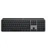 Image de Logitech Master Series MX Keys S for Mac - Clavier - full size - rétroéclairé - sans fil - Bluetooth LE - QWERTZ - Suisse - gris sidéral