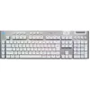 Image de Logitech G915 X - Clavier - LIGHTSPEED - backlit - sans fil - Bluetooth 5.0, 2.4 GHz, USB - QWERTY - International US - commutateur : GL Tactile - blanc