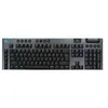 Image de Logitech G915 X - Clavier - LIGHTSPEED - backlit - sans fil - Bluetooth 5.0, 2.4 GHz, USB - QWERTY - International US - commutateur : GL Tactile - noir