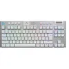 Image de Logitech G915 X - Clavier - jeu, LIGHTSPEED - TKL - backlit - sans fil - USB-C, Bluetooth, 2.4 GHz - blanc