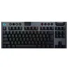 Image de Logitech G915 X - Clavier - LIGHTSPEED - TKL - backlit - sans fil - Bluetooth 5.0, 2.4 GHz, USB - QWERTY - International US - commutateur : GL Tactile - noir