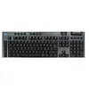 Image de Logitech G915 X - Clavier - LIGHTSPEED - backlit - sans fil - 2.4 GHz, Bluetooth, USB - QWERTY - Italien - commutateur : GL Tactile - noir