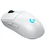 Image de Logitech G PRO 2 - Souris - jeux - droitiers et gauchers - optique - 8 boutons - sans fil, filaire - 2.4 GHz, USB - récepteur USB Logitech LIGHTSPEED - blanc