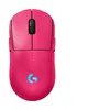 Image de Logitech G PRO 2 - Souris - jeux - droitiers et gauchers - optique - 8 boutons - sans fil, filaire - 2.4 GHz, USB - récepteur USB Logitech LIGHTSPEED - rose