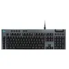 Image de Logitech G915 X - Clavier - backlit - USB - QWERTY - Espagnol - commutateur : GL Tactile - noir