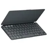 Image de Logitech Keys-To-Go 2 - Clavier - couvercle intégré - sans fil - Bluetooth LE - QWERTZ - Suisse - graphite