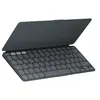 Image de Logitech Keys-To-Go 2 for iPad - Clavier - couvercle intégré - sans fil - Bluetooth LE - QWERTZ - Allemand - graphite
