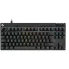 Image de Logitech PRO X RAPID - Clavier - TKL - backlit - USB - QWERTY - Nordique (Danois/Finnois/Norvégien/Suédois) - commutateur : Linear - noir