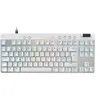 Image de Logitech PRO X RAPID - Clavier - TKL - backlit - USB - QWERTZ - Suisse - commutateur : Linear - blanc