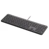 Image de Logitech Signature Slim Wired K620 for Business - Clavier - USB-C - QWERTY - Danois/Norvégien/Suédois/Finlandais - graphite