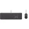 Image de Logitech Signature Slim Wired Combo MK620 for Business - Ensemble clavier et souris - full size - USB-C - AZERTY - Belge - graphite