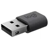 Image de Logitech - Adaptateur USB - USB (M) pour 24 pin USB-C (F) - USB 2.0 - 5 V - 0.5 A