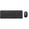 Image de Logitech MK250 - Ensemble clavier et souris - sans fil - Bluetooth LE - QWERTY - International US - graphite
