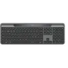 Image de Logitech Signature Slim Solar+ K980 - Clavier - full size - sans fil - Bluetooth LE - QWERTY - Danois/Norvégien/Suédois/Finlandais - commutateur : interrupteurs en ciseaux - graphite