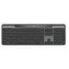 Image de Logitech Signature Slim Solar+ K980 - Clavier - full size - sans fil - Bluetooth LE - QWERTY - Espagnol - commutateur : interrupteurs en ciseaux - graphite