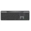 Image de Logitech Signature Slim Solar+ K980 - Clavier - full size - sans fil - Bluetooth LE - QWERTY - Italien - commutateur : interrupteurs en ciseaux - graphite
