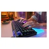 Image de Logitech G512 X 75 - Clavier - TMR analogique, mécanique, style linéaire - avec indicateur LED - backlit - USB-C - QWERTY - Anglais international - commutateur : Kailh / Gateron KS-20 - noir