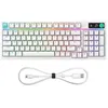 Image de Logitech G316 X 98 - Clavier - 98% - full size - backlit - USB - QWERTY - Anglais international - commutateur : Tactile - blanc