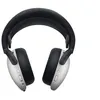 Image de Alienware Tri-Mode Wireless Gaming Headset AW725H - Micro-casque - circum-aural - fréquence/Bluetooth radio de 2,4 GHz - sans fil, filaire - jack 3,5mm - lunar light