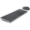 Image de Ensemble Clavier/Souris Dell KM7120W KM7120W-GY-SPN Sans Fil Bluetooth QZERTY ES Gris