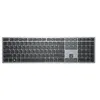 Image de Dell Multi-Device KB700 - Clavier - sans fil - 2.4 GHz Bluetooth 5.0 - AZERTY - Belge - gris - avec 3 ans Service d'échange avancé le jour ouvrable suivant