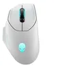 Image de Alienware AW620M - Souris - pour droitiers - optique - 7 boutons - filaire, sans fil - USB, 2.4 GHz - lunar light - Pour la vente au détail - boîte