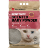 Image de Litière Flamingo senteur talc pour chat - 12 kg
