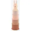 Image de Tour à empiler en silicone rose TU
