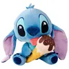 Image de Simba - Lilo & Stitch - Peluche Stitch avec Cornet Ã  Glace 25 cm