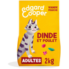 Image de Edgard & Cooper Adult dinde, poulet sans céréales pour chat - 2 kg
