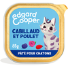 Image de Edgard & Cooper Kitten Pâté sans céréales 6 x 85 g pour chaton - cabillaud, poulet