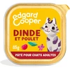 Image de Edgard & Cooper Adult Pâté sans céréales 85 g pour chat - dinde, poulet