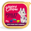 Image de Edgard & Cooper Senior Pâté sans céréales 85 g pour chat - poulet, dinde