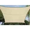 Image de Perel Perel VOILE SOLAIRE PERMÉABLE - CARRÉ - 5 x 5 m - COULEUR : CHAMPAGNE
