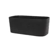 Image de Jardiniere + RÃ©serve Eau - Garden Id Respect - Noir-Anth 50 X 17 Cm - 100% DÃ©chets MÃ©nagers - 100% Recyclable - Surface StructurÃ©e